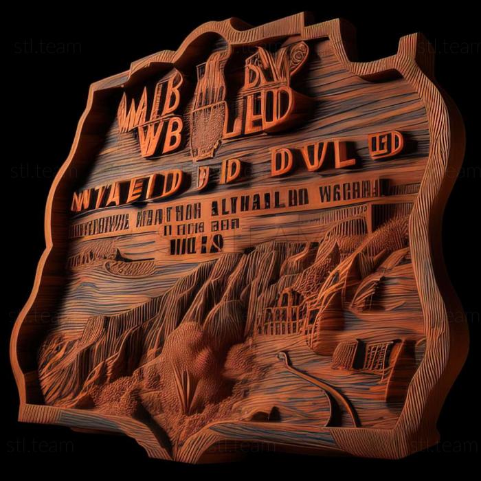 3D model Fallout New Vegas  Old World Blues game (STL)